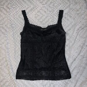 Express lace tank top